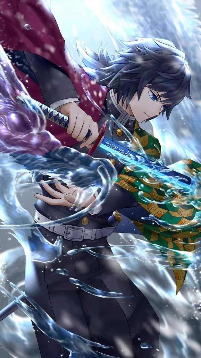 Wallpaper Giyu Tomioka