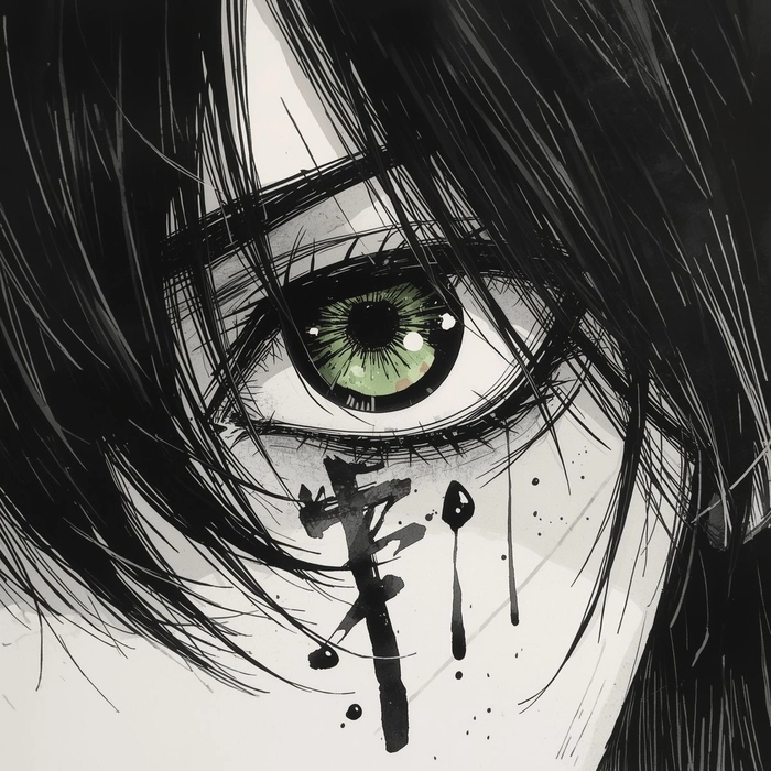 aesthetic anime eye pfp