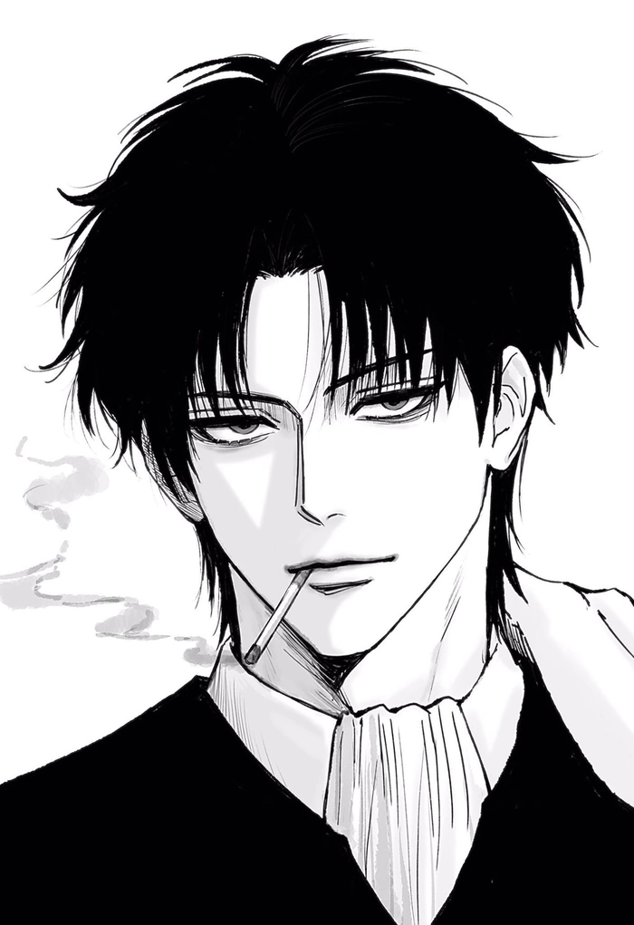 aesthetic black pfp anime