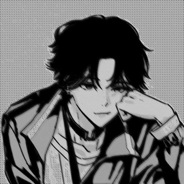 aesthetic black pfps