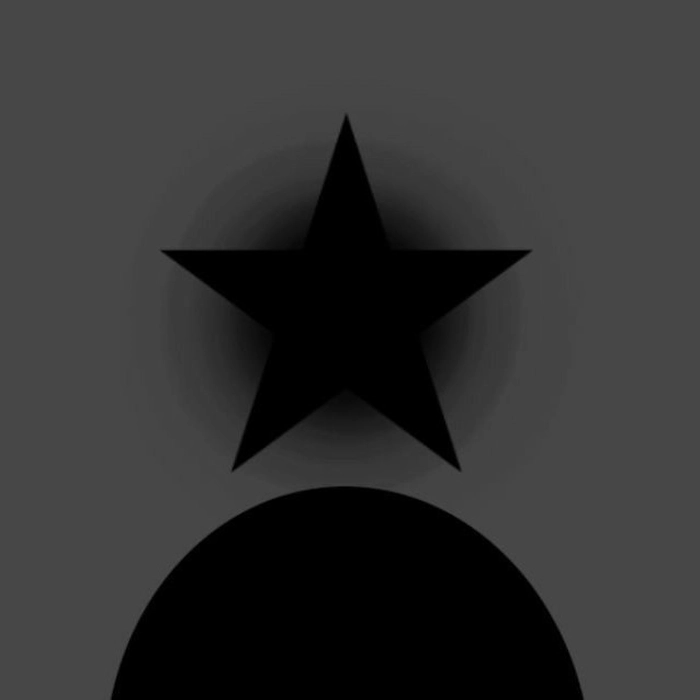 aesthetic black star pfp