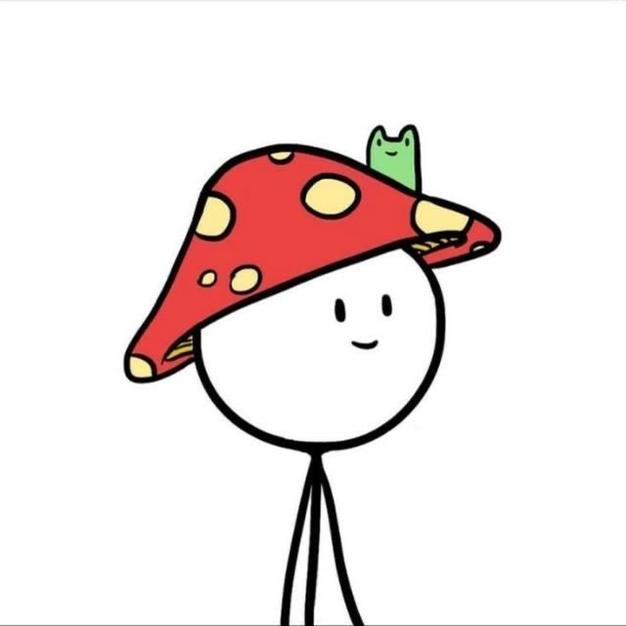 aesthetic cute stickman pfp