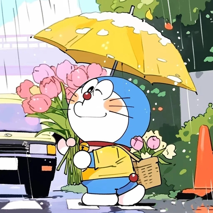 aesthetic doraemon pfp