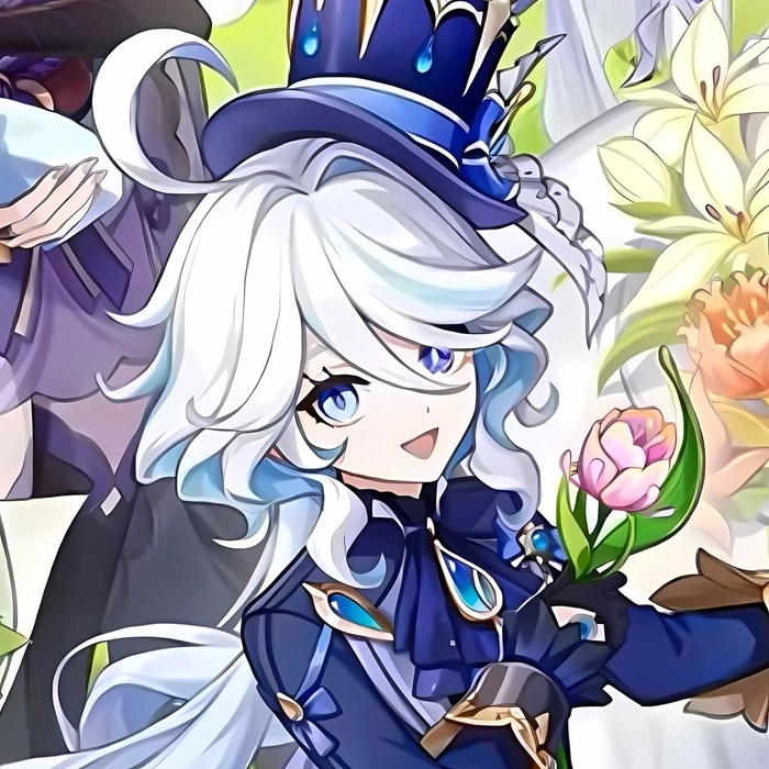 aesthetic furina pfp