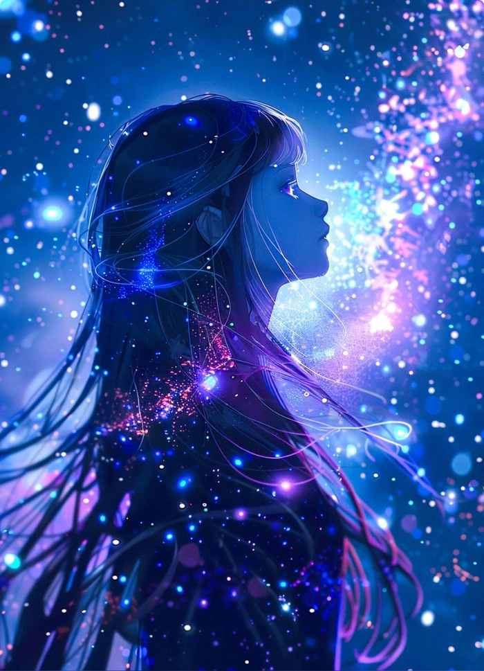 aesthetic galaxy dp