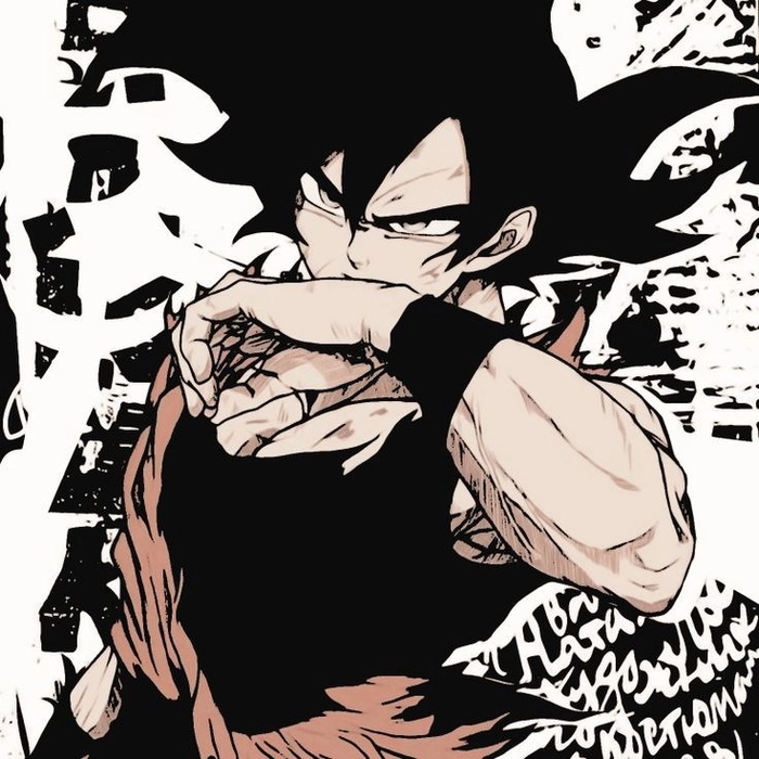 aesthetic goku pfp