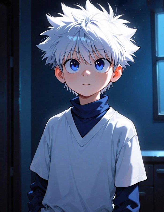 aesthetic killua pfp