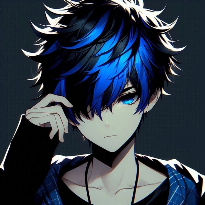 aesthetic pfp anime boy