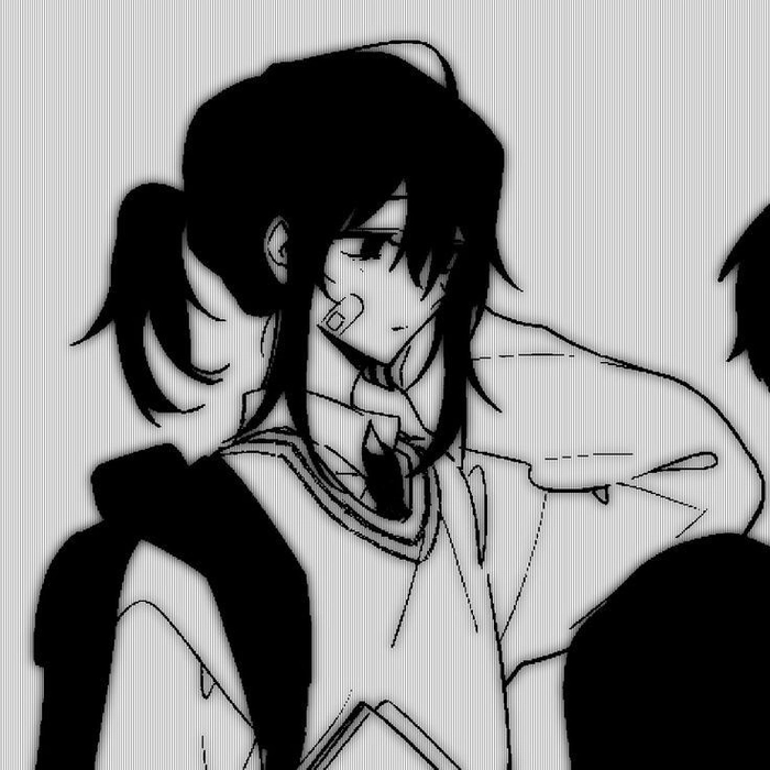 aesthetic pfp black and white