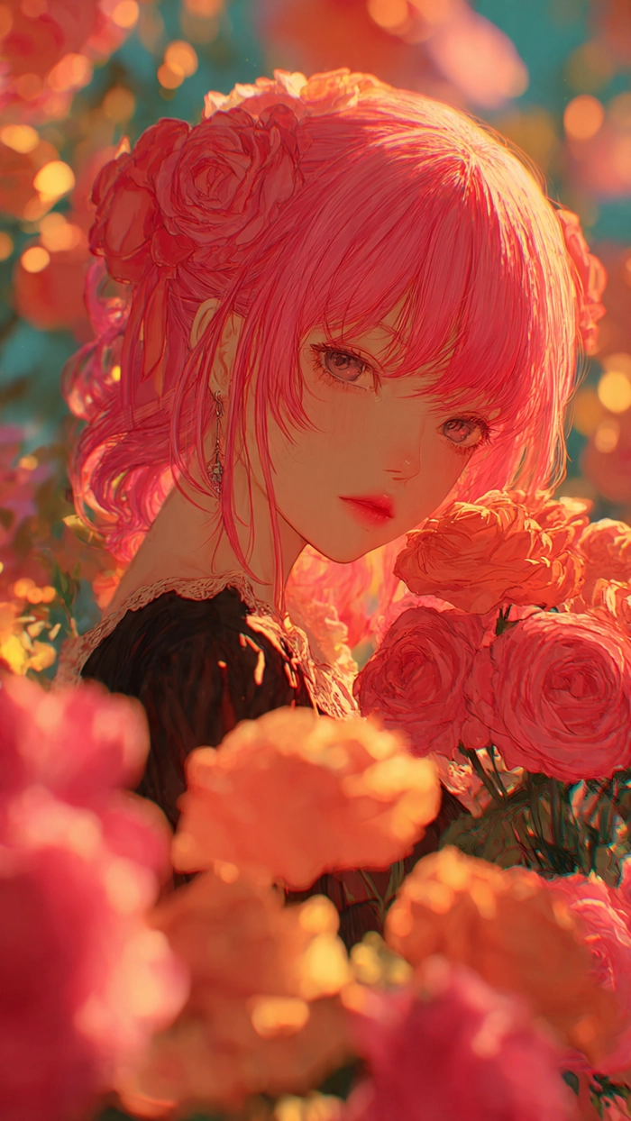 aesthetic rose pfp hd