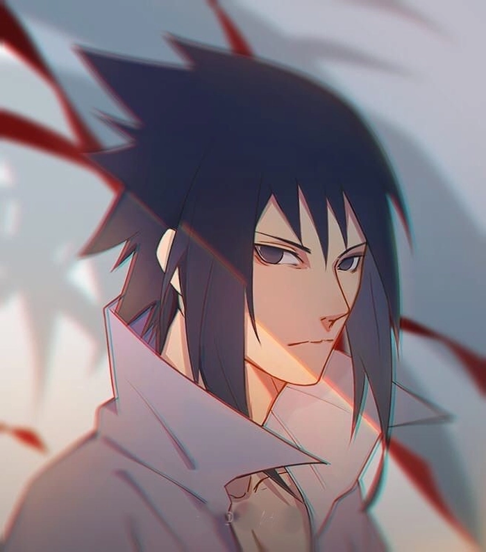 aesthetic sasuke pfp