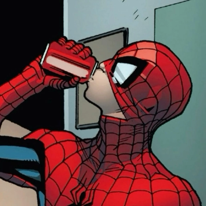 aesthetic spiderman pfp