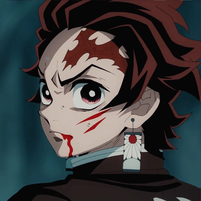 aesthetic tanjiro pfp