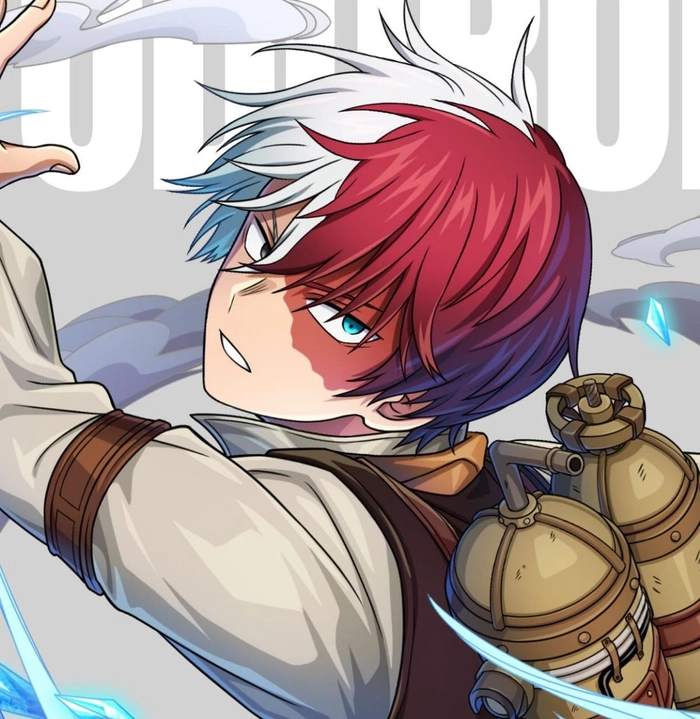 aesthetic todoroki pfp