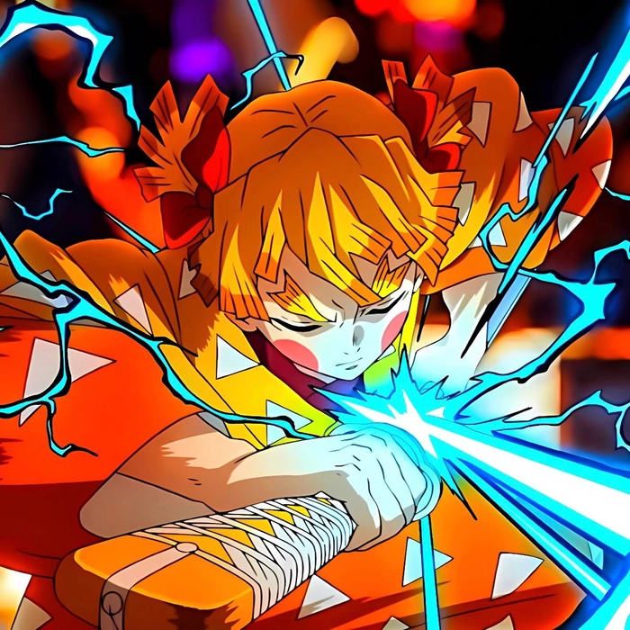 aesthetic zenitsu pfp