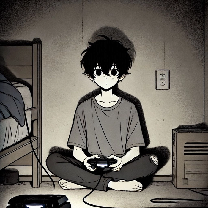 alone sad anime boy pfp