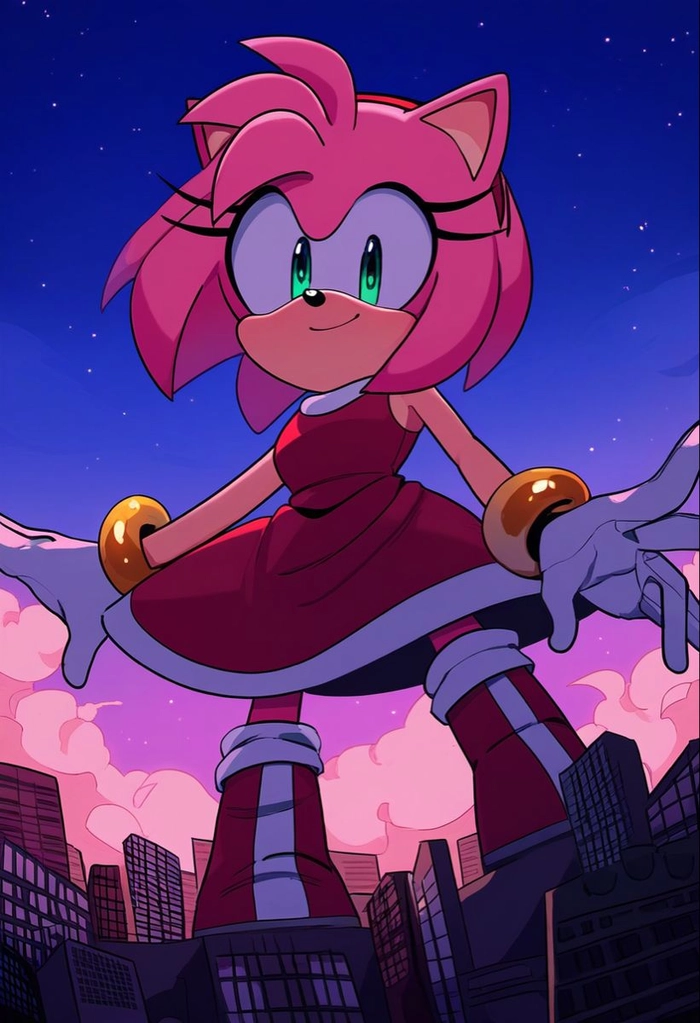 amy rose gif pfp
