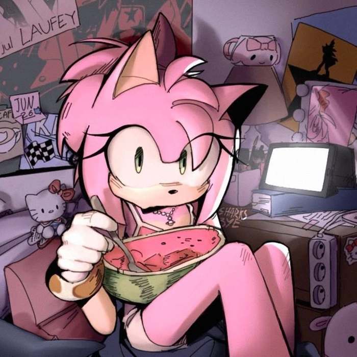 amy rose pfp tiktok