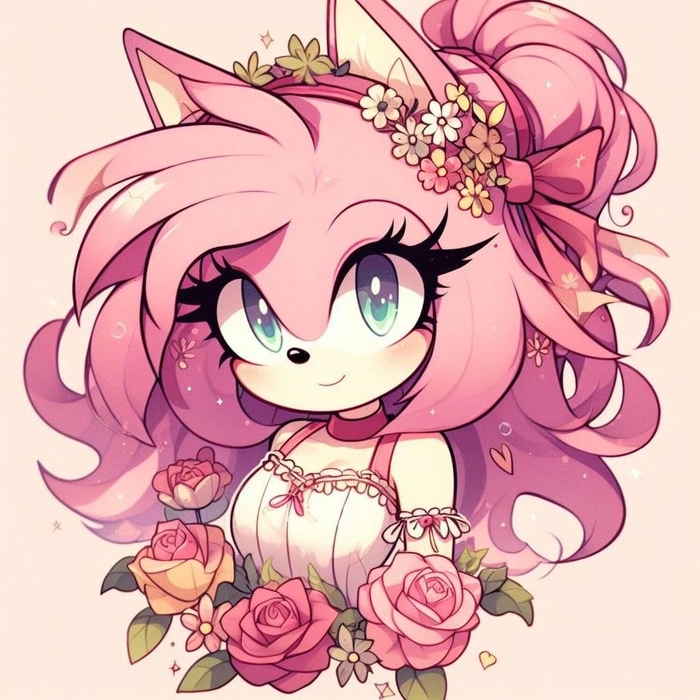 amy rose pfps aesthetic