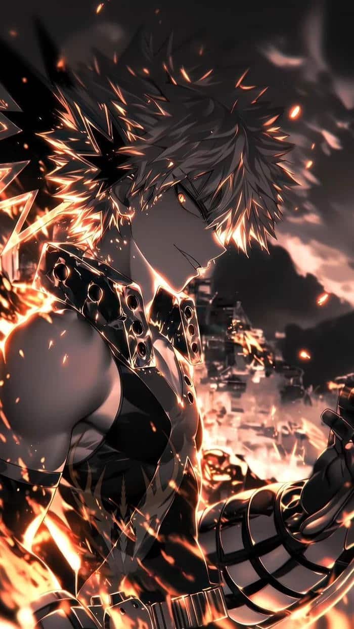 anime Bakugo cool aesthetic