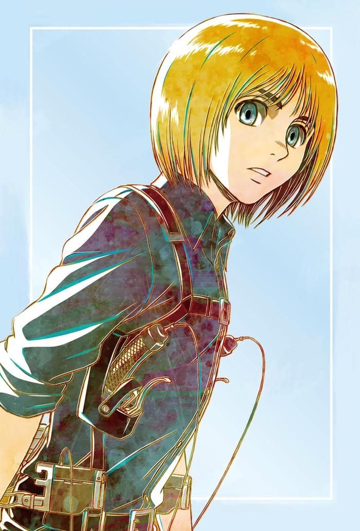 anime armin pfp soft gentle vibes