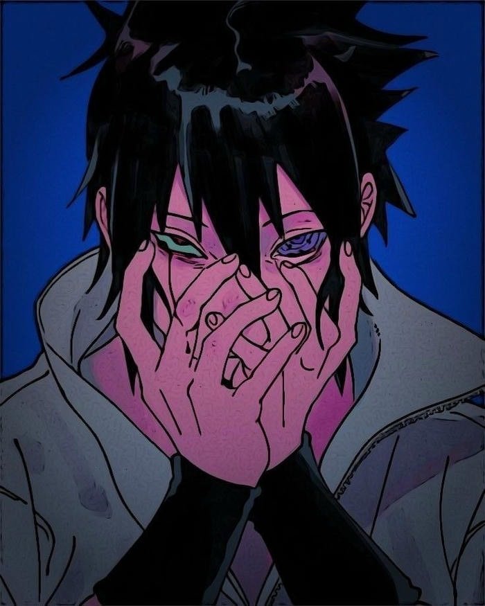 anime edit sasuke uchiha pfp aesthetic