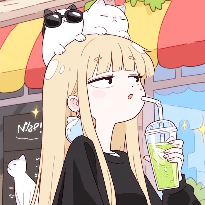 anime girl pfp gif