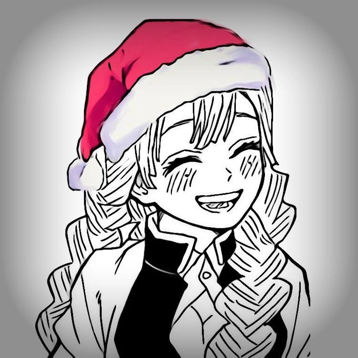 anime manga christmas pfp