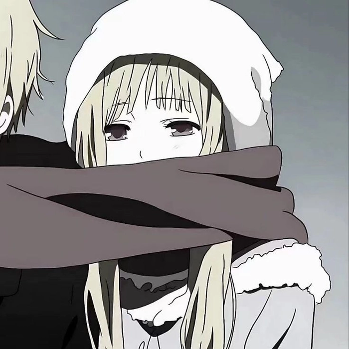 anime matching pfp couple aesthetic girl