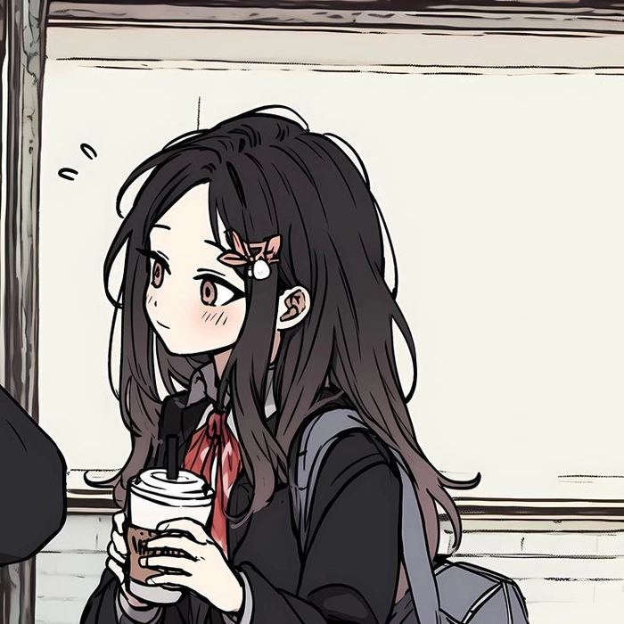 anime pfp aesthetic matching girl