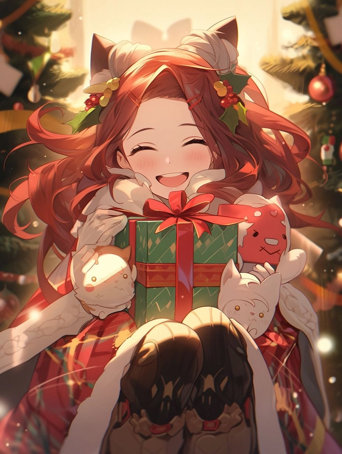 anime pfp for christmas