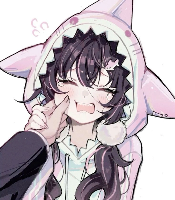 anime shark girl pfp