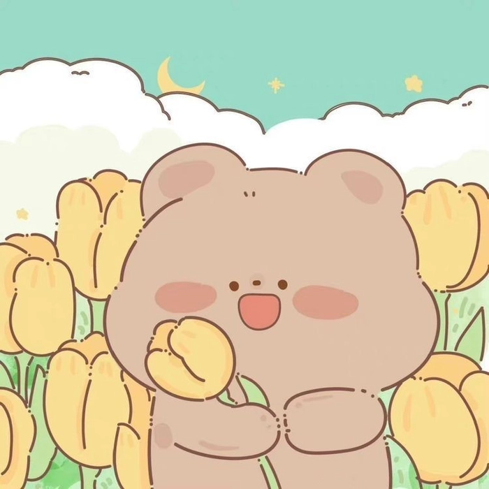 anime teddy bear pfp
