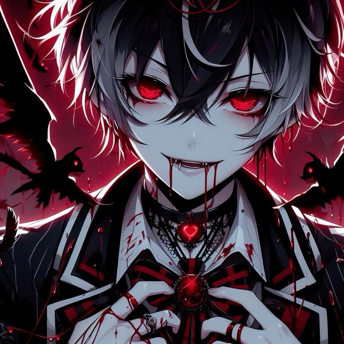 anime vampire pfp