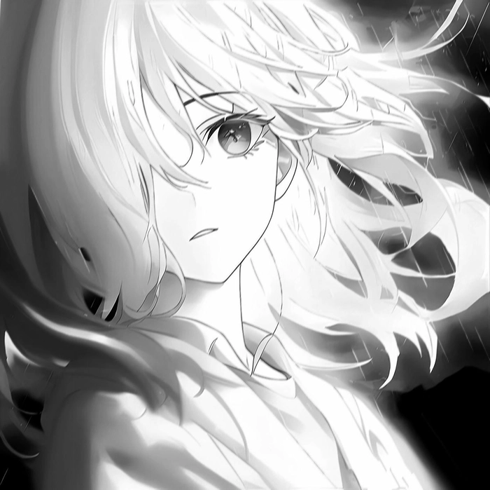 anime white pfp