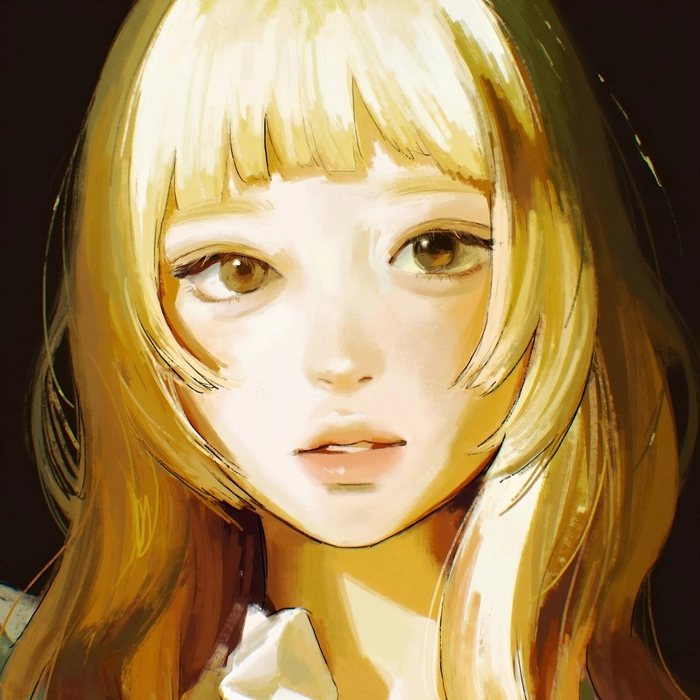 anime yellow pfp