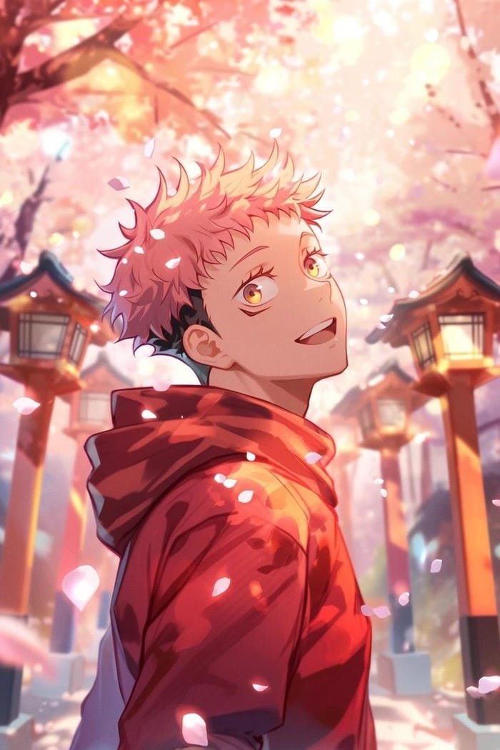 anime yuji itadori minimal