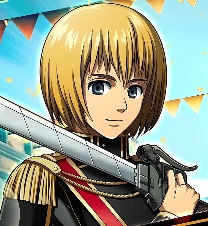 armin pfp attack on titan style