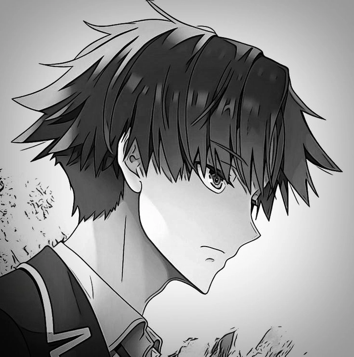 ayanokoji black and white pfp