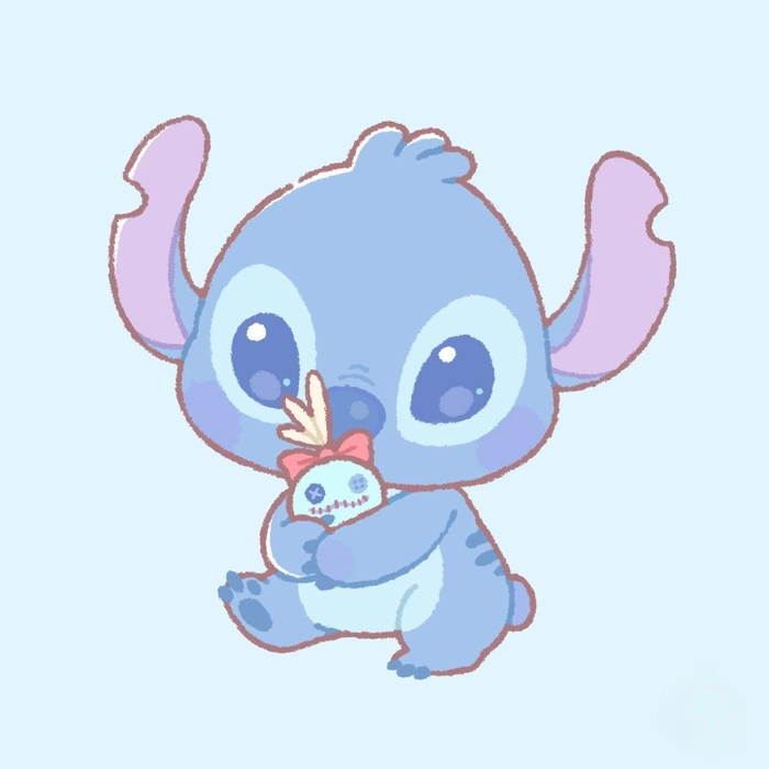 baby stitch pfp