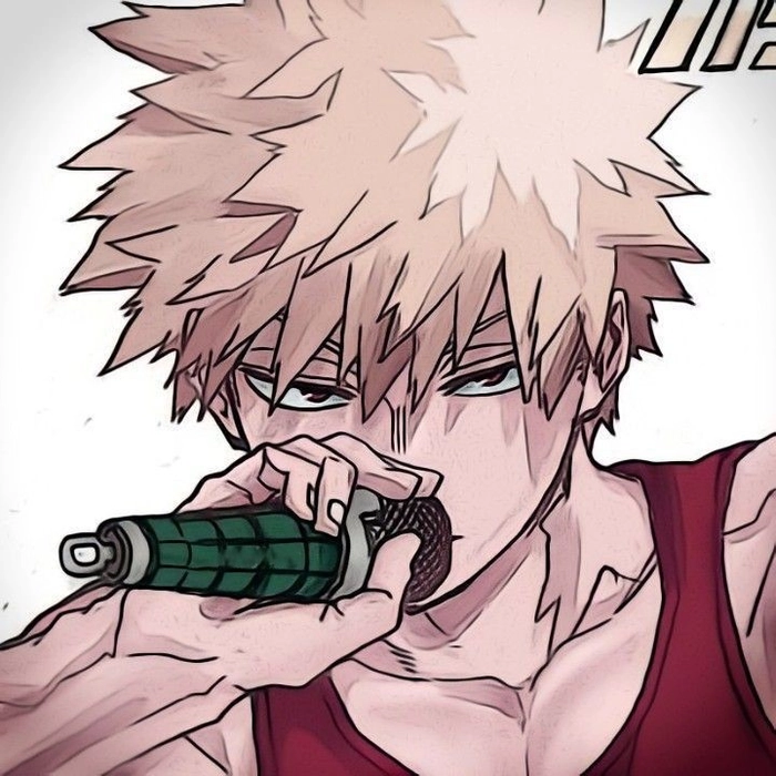 bakugo pfp fanart