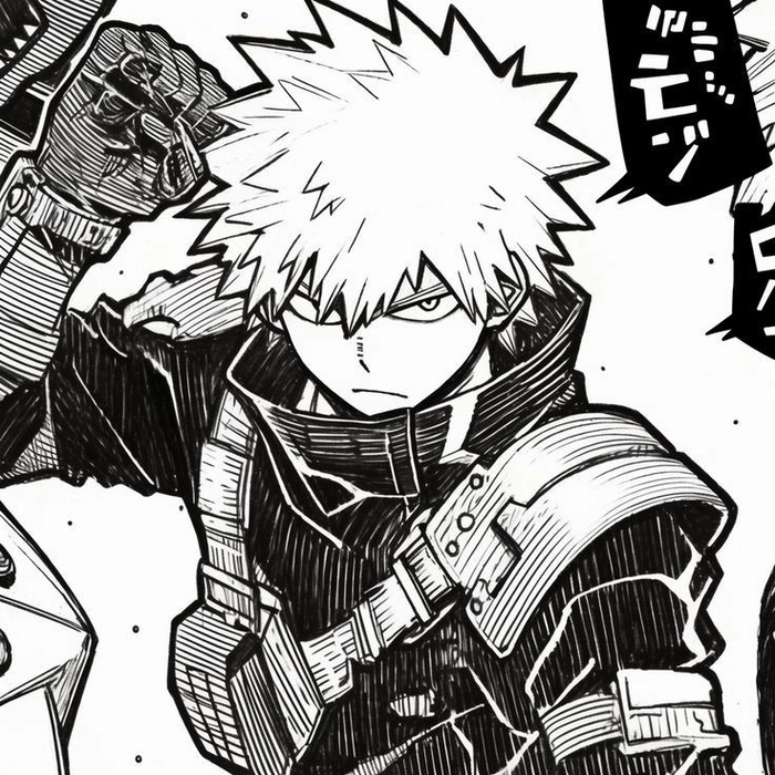 bakugo pfp manga
