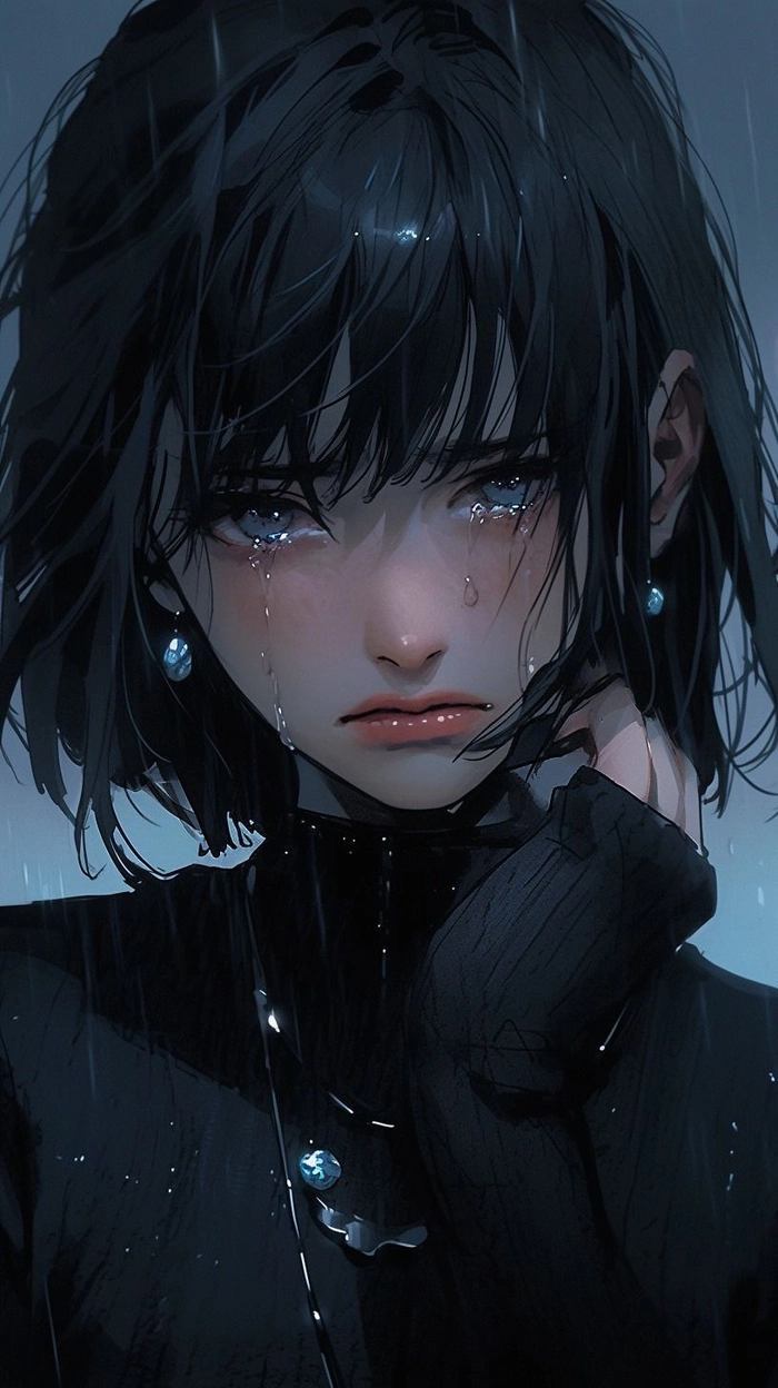 beautiful sad girl images