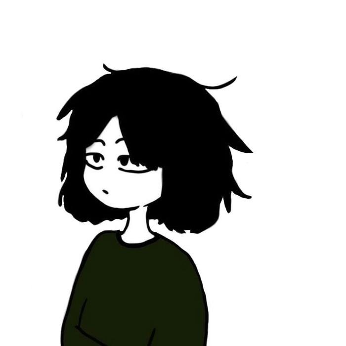 black aesthetic pfp simple