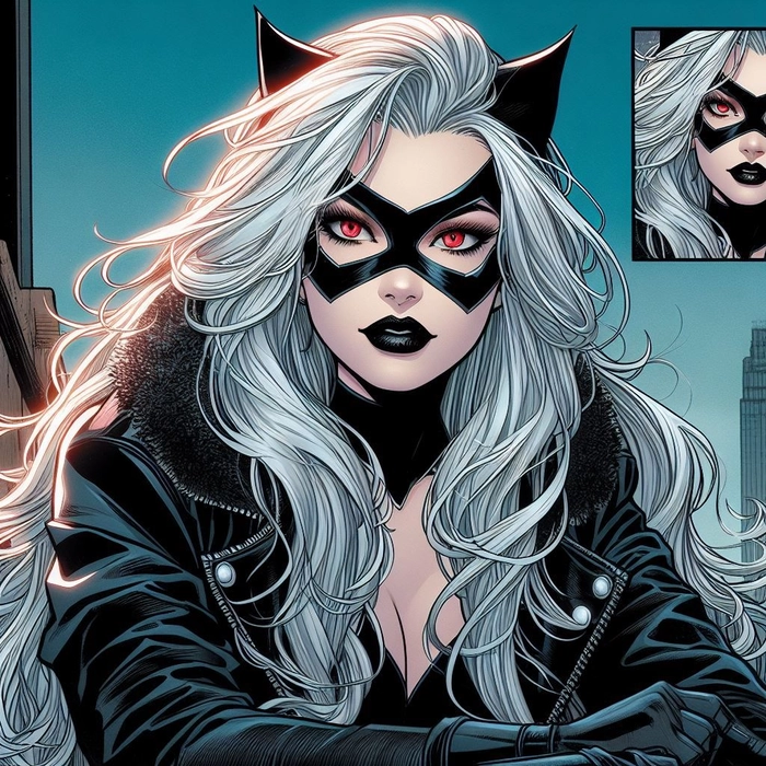 black cat pfp marvel