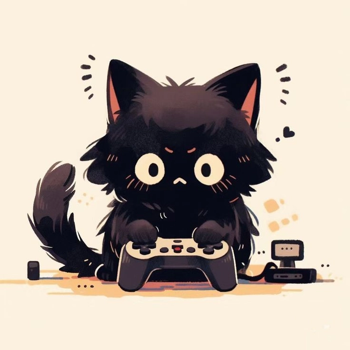 black cat pfp pinterest