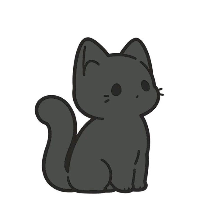 black cat pfp