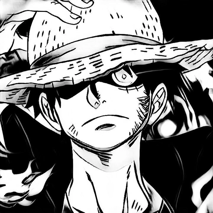 black luffy pfp
