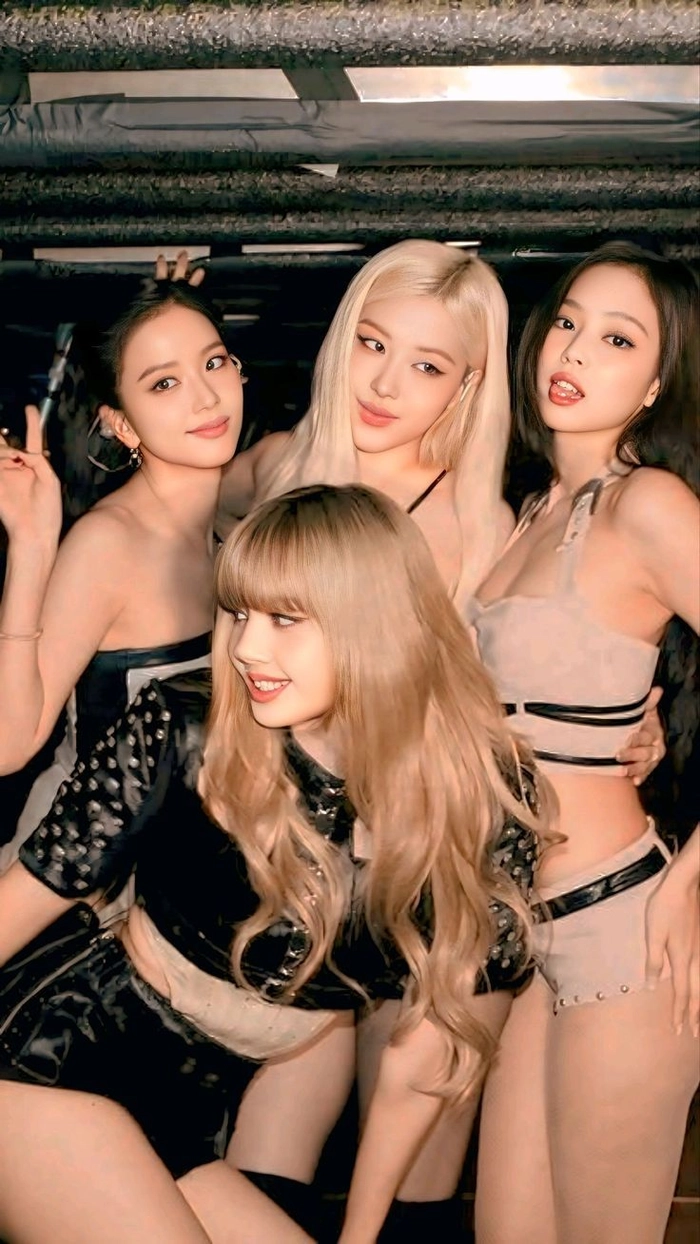 black pink girl pfp