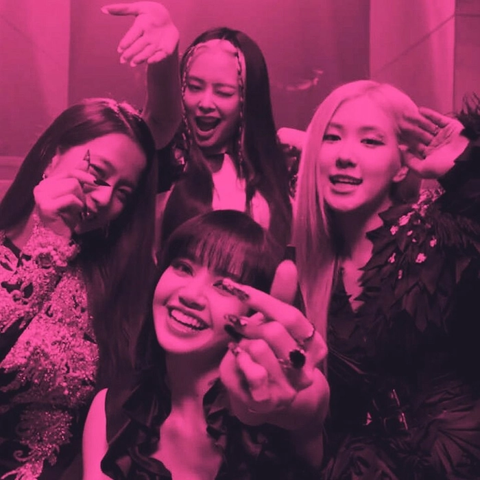 black pink pink pfp